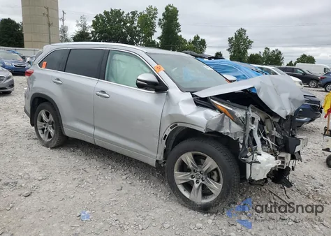 2018 Toyota Highlander Limited z USA, uszkodzony, nr VIN 5TDDZRFH6JS804570